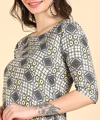 Womens Printed Cotton Straight kurti-thumb4