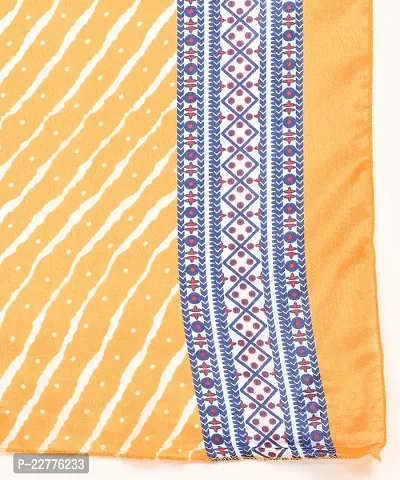 Womens Cotton Printed Anarkali Kurti With Dupatta-thumb4