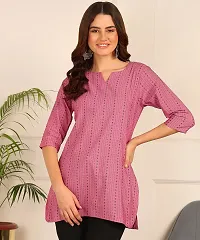 Stylish Cotton Short Kurti for Women-thumb1