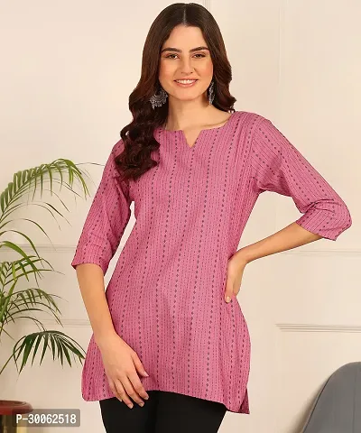 Stylish Cotton Short Kurti for Women-thumb2