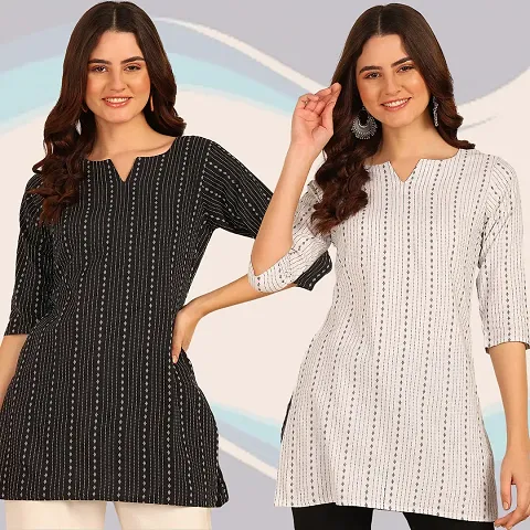 Stylish Short Kurti for Women ( pack of 2 )