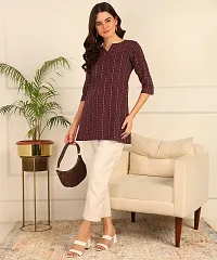 Stylish Cotton Short Kurti for Women ( pack of 2 )-thumb4