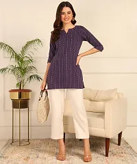 Stylish Cotton Short Kurti for Women ( pack of 2 )-thumb3