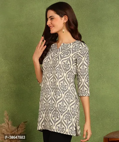 Stylish Rayon Short Kurta for Women-thumb2