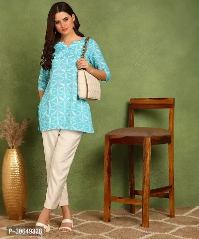 Stylish Rayon Short Kurta for Women