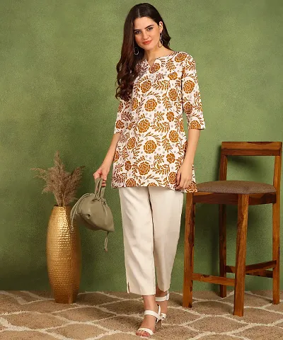 Stylish Rayon Short Kurta for Women