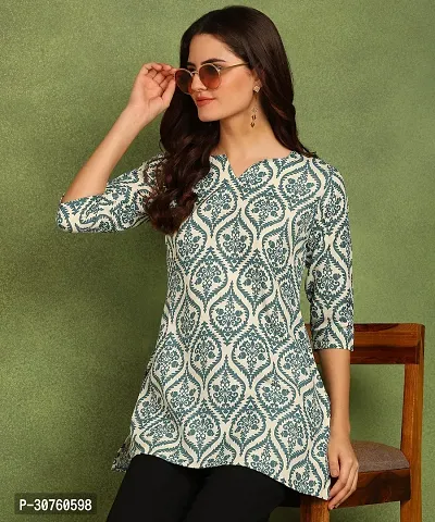 Trendy Printed Short Kurti  for Women Pack of 2-thumb3