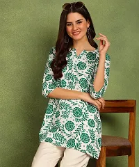 Trendy Printed Short Kurti  for Women Pack of 2-thumb1