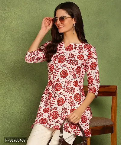 Trendy Printed Short Kurti  for Women Pack of 2-thumb3