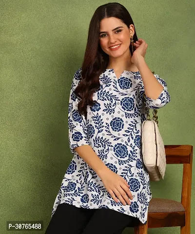 Trendy Printed Short Kurti  for Women Pack of 2-thumb3