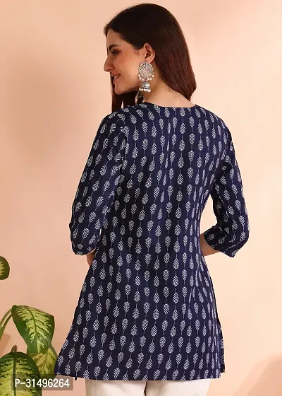 Trendy Rayon Short Kurta for Women-thumb4