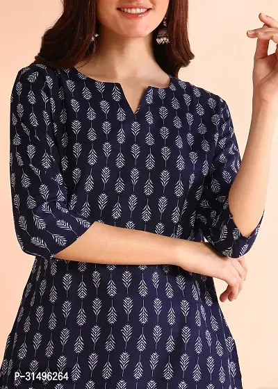 Trendy Rayon Short Kurta for Women-thumb5