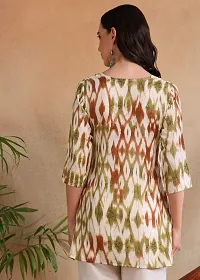 Beautiful Rayon Stitched Short Kurta for Women-thumb4