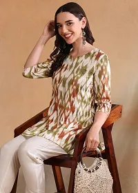 Beautiful Rayon Stitched Short Kurta for Women-thumb1