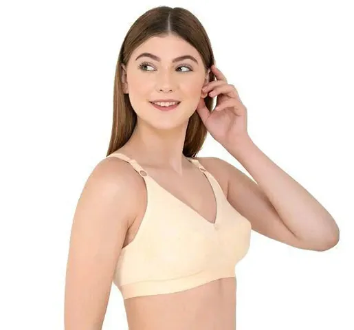 Super PC Cotton C And D Cup Bra For Women