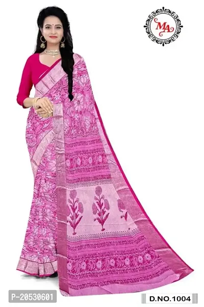 Fancy Art Silk Saree with Blouse Piece for Women