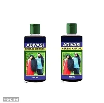 Adivasi Hair Oil For Hair Growth And Control Hair Fall 100Ml Pack Of 2-thumb0