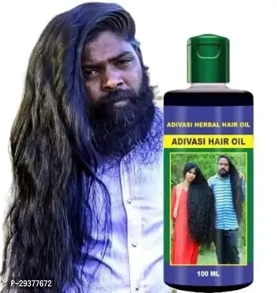 Adivasi Ayurvedic Herbal Hair Oil 100ml-thumb0