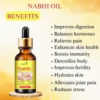 Nabhi Tailam -100% Pure, Organic And Herbal Massage Oil  32ml Pack of-2-thumb1