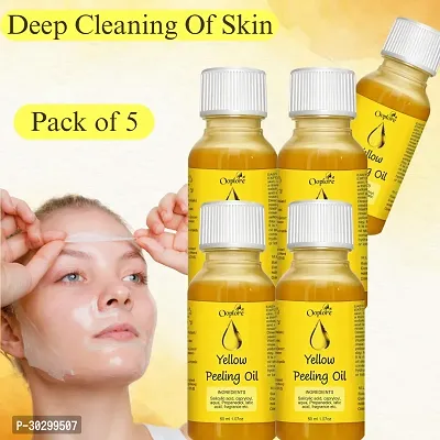 Yellow Peeling Oil for Deep Skin Exfoliating Dark for Body All Day Use Men  Women-thumb0