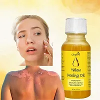 Yellow Peeling Oil for Deep Skin Exfoliating Dark for Body All Day Use Men  Women-thumb2