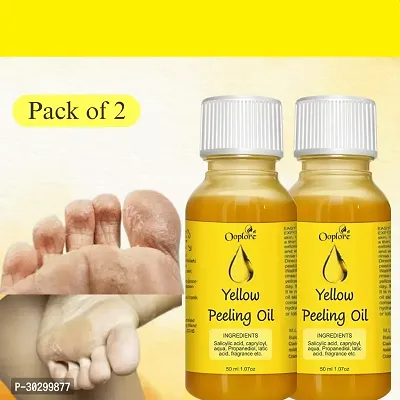 Yellow Best Peeling Oil for Remove All Dark Circle Men  Women-thumb0