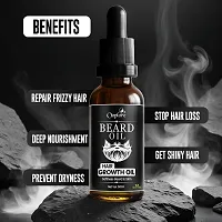 Ooplore Beard Growth Oil With Argan Oil For Thicker And Healthier Shave Oil (50 ml)-thumb2