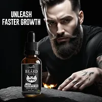 Pure Beard Growth Hair Oil 100% Natural Oil Used Beard oil (50 ml)  PACK OF-2-thumb1