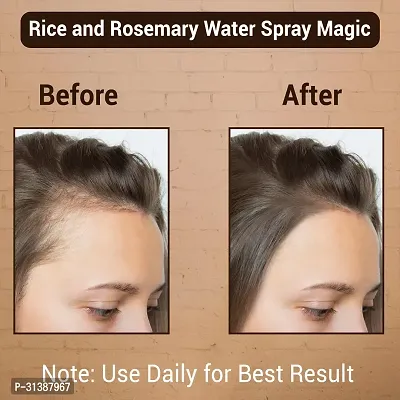 Rice And Rosemary water for  Smooth hair Soft, Bright  Clear Hair-thumb2