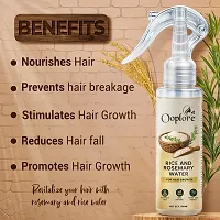 Rice And Rosemary water for  Smooth hair Soft, Bright  Clear Hair-thumb3