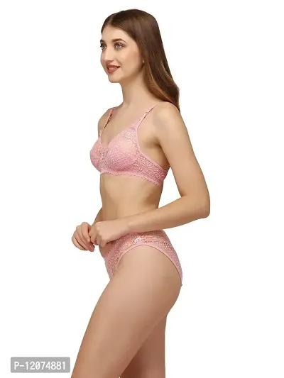 GROPOZ-Women?s Net Bra Panty Set for Women|Lingerie Set| Panty Bra Set for Woman Bra Panty Set Honeymoon Bra Panty Set |Bra Panty Set for Women with Sexy Undergarments-thumb3