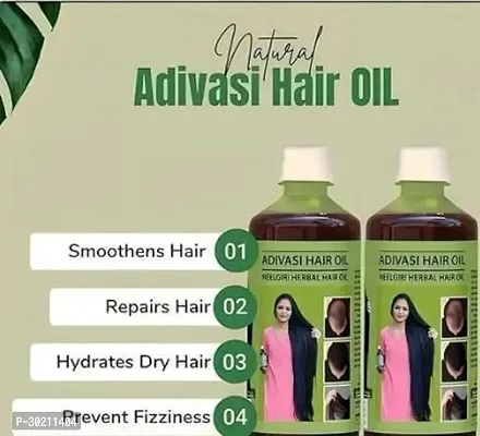 Adivasi Ayurvedic Hair Oil For Damage Control Pack Of 2