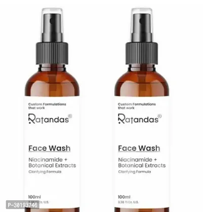 Face Wash For Dry Skin With Turmeric And Saffron For Tan Removal Pack Of 2