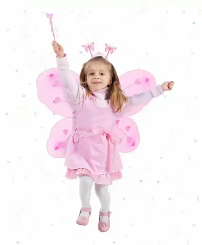 Elegant Butterfly Wings Fancy Costume Dress For Girls