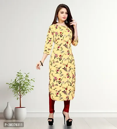 Stylish Crepe Kurta for Women-thumb0