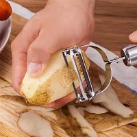 EMNDR Stainless Steel Peeler Grater Multi-Function Fruit Peeler Vegetable Fruit Peel Shredder Slicer Grater Kitchen Accessories-thumb2