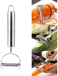 EMNDR Stainless Steel Peeler Grater Multi-Function Fruit Peeler Vegetable Fruit Peel Shredder Slicer Grater Kitchen Accessories-thumb1