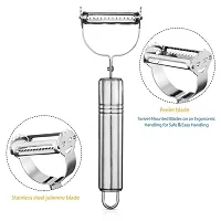 EMNDR Stainless Steel Peeler Grater Multi-Function Fruit Peeler Vegetable Fruit Peel Shredder Slicer Grater Kitchen Accessories-thumb4