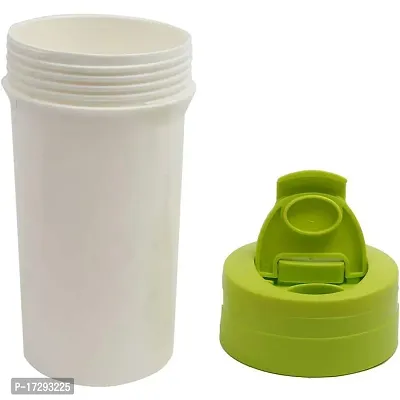 EMNDR Lunch Box and Water Bottle with Spoon for Kids Plastic 2 Container Combo Set for School Kids (Green)-thumb5