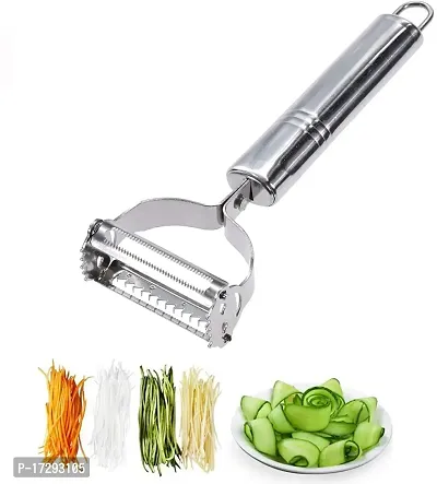 EMNDR Stainless Steel Peeler Grater Multi-Function Fruit- Peeler Vegetable Fruit Peel Shredder Slicer Grater Kitchen Accessories-thumb2