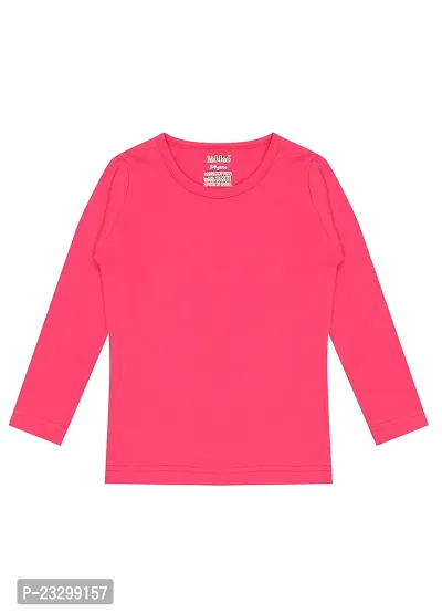 Girls Multicolour cotton Fullsleeve T-shirts(Pack of 3)-thumb2