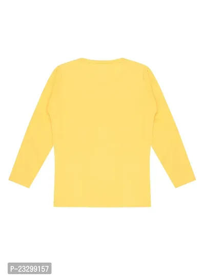 Girls Multicolour cotton Fullsleeve T-shirts(Pack of 3)-thumb5