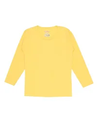 Girls Multicolour cotton Fullsleeve T-shirts(Pack of 3)-thumb3
