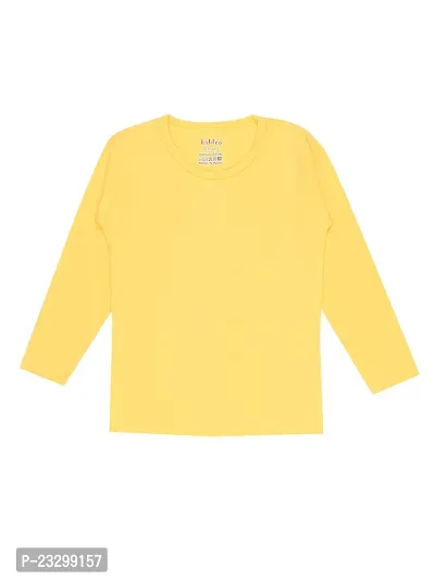 Girls Multicolour cotton Fullsleeve T-shirts(Pack of 3)-thumb4