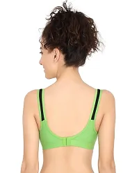 Cotton Blend Bra Non Padded Full Cup Cotton Rich for Women`s and Girls-thumb3