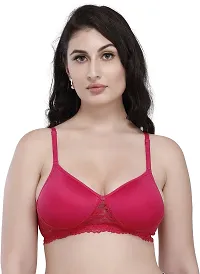 Women Padded Net Bra Full Cup Rich for Women`s and Girls-thumb4