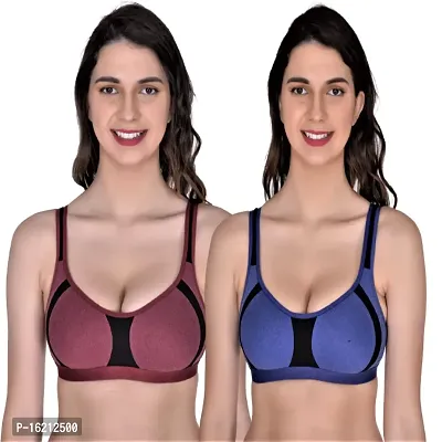 Buy Kgn Retina Women Cotton Full Coverage Non-padded Bra