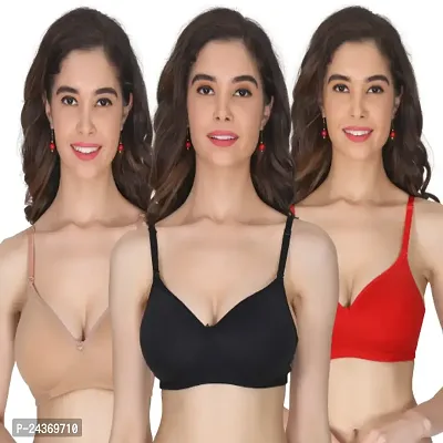 Women Padded Bra Full Cup Rich for Women`s and Girls