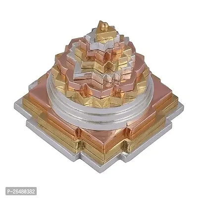 Power Vastu Laxmi Meru Shree Yantra Cone Size Lxwxh= 2X2X2.5 Inch