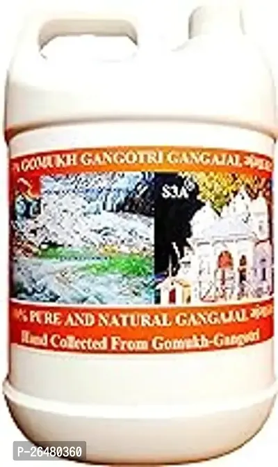 Gangotri Gangajal Purest Form Directly From Sacred Gomukh-Gangotri Valley| 10,300 Feet Above Sea Level | Full Of Himalayan Herbs  Minerals (2.25 Litres)-thumb0